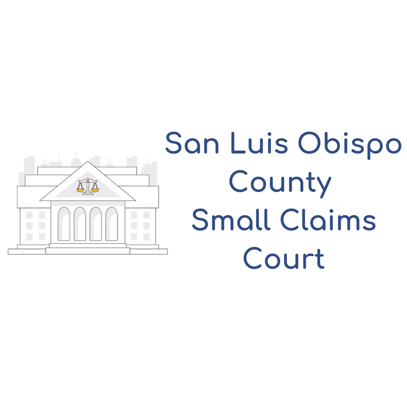 San Luis Obispo County Small Claims